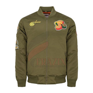 Chaquetas Bomber de Satén de Alta Calidad, Nueva Colección de Invierno, Fabricadas en Pakistán, Cuello Alto, Servicio OEM, Diseño Personalizado - Product Image 1
