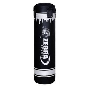 Custom Made MMA Muay Thai Durable Training Canvas Punching Bag Unfilled with Logo <b>Printed</b> Chains Wholesale Prices for Sports Use - Product Image 1