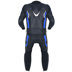 Combinaison de course de moto professionnelle personnalisée pour hommes, dernière conception en cuir, vêtements de course automobile, options de taille disponibles, vente en gros - Product Image 2