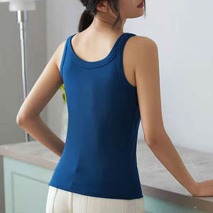 <b>Women's</b> Slim Fit Tank Tops Stylish and Stretchable <b>Sleeveless</b> <b>Shirts</b> for Casual and Activewear - Product Image 3