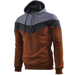 Hot Sale Customized Embroidered Logo Lined Eco-Friendly Pullover Sweatshirts Fashionable Plus Size Casual Solid Pattern Men's - Product Image 2