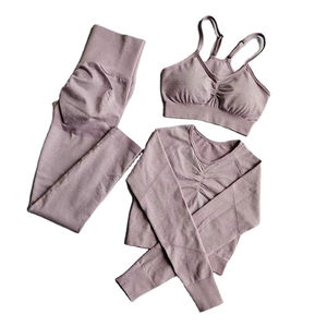 Ensembles de soutien-gorge pour femmes, yoga, fitness, sports, respirants, design personnalisé, OEM 2025 - Product Image 2