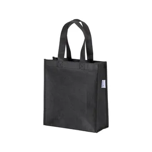 Mini Borse Shopper con Soffietto in R-PET, Gadget Promozionali Ecologici - Product Image 3