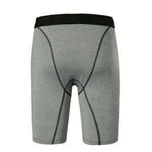 กางเกงขาสั้นรัดกล้ามเนื้อสำหรับออกกำลังกายเล่นยิมของผู้ชายผ้าสแปนเด็กซ์แห้งเร็วลายกีฬาออกกำลังกาย XXS - Product Image 4