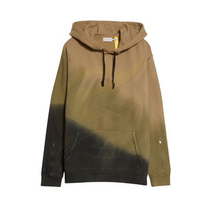 เสื้อฮู้ดดี้ผ้าฝ้ายสีพื้นคุณภาพสูงสำหรับผู้ชาย ทรงโอเวอร์ไซส์ มีฮู้ด เหมาะสำหรับฤดูหนาว สามารถสั่งทำได้ - Product Image 4