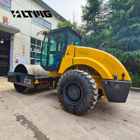LTMG Machine de construction de routes Compacteur à double tambour de 12 tonnes Rouleau de route LTC120 à vendre