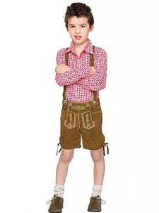 กางเกงขาสั้นบาวาเรียสำหรับผู้ชายสวมใส่สบายสไตล์เยอรมัน - Product Image 4