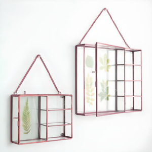 Creative Design Customizable Size & Color Glass <b>Photo</b> <b>Frame</b> with <b>Metal</b> <b>Frame</b> for Pressed Flowers and Home Decor - Product Image 1