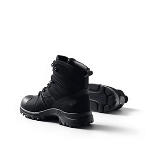 Botas de Seguridad BE Safety 53 Mid, Talla 7 (41), Cuero Negro, S3 HRO - Product Image 2
