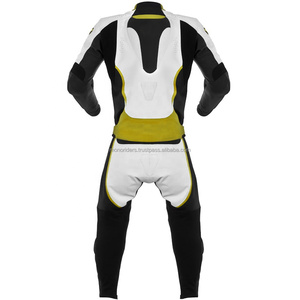 Combinaison en cuir pour motards, style 2024, couleur personnalisée, impression de logo personnalisée, manches longues, vêtements de course, séchage rapide - Product Image 6
