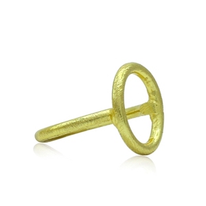 Fashionable Vintage Brass <b>Ring</b> 18K Gold Plated Unisex Children's Statement Wings Style Gift - Product Image 2