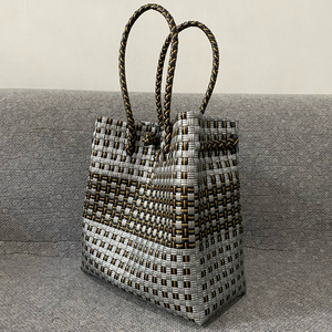 Custom Sembagi SJB-045 Premium Quality Fashionable Summer Beach Logo Designer Shoulder <b>Tote</b> Bags Women Accessory Recycled - Product Image 1