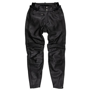 Pantalones de carreras para hombres de motocicleta pantalones de montar de cuero todoterreno personalizados Pantalones de montaña elegantes de diseño de calidad de Color sólido - Product Image 5