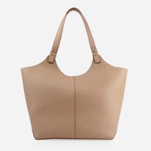 Sac fourre-tout vintage en cuir souple beige, sac à main pour femme, sac à main minimaliste, sac à main ample, grand sac de travail, sac de voyage, sac de tous les jours - Product Image 6