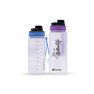 Botellas de Agua de Vidrio de Gran Capacidad y Alta Calidad para Escalada y Fitness, 1L 1.2L - Product Image 1