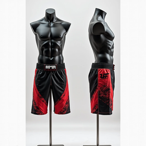 Pantalones cortos sublimados con impresión personalizada y ropa de MMA Fight Gear para No Gi Jiu Jitsu Kimono de Jiu Jitsu con tela flexible - Product Image 4