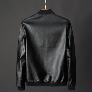 <b>Milwaukee</b> Leather SH1011 Men's Classic Brando Premium Leather Black Motorcycle Riders Leather <b>Jacket</b> w/Side Laces - Product Image 4
