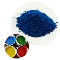 Revêtement de peinture pigment bleu oxyde de fer ajouté poudre de colorant de transfert de sol en ciment coloré 886