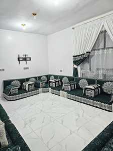 Sofá estilo Majlis árabe, diseño clásico, elegante conjunto para sala de estar, asientos de esquina de lujo, diseño que ahorra espacio - Product Image 3