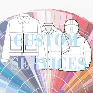 ชุดวอร์มสองชิ้นยาวเต็มชุดกันลมชุดออกกำลังกายทำจากไนลอนแบบกำหนดเองแนววินเทจ - Product Image 6