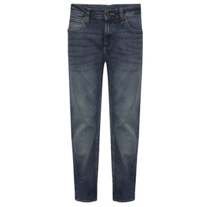 Jeans Casuales para Hombre, Tela Vaquera de Algodón, Corte Recto Relajado, Ropa Moderna y Duradera, Jeans Vaqueros Lavados con Algodón Elástico - Product Image 5
