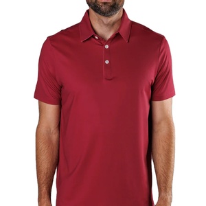 Camiseta Polo personalizada OEM algodón liso en blanco manga corta 300 gramos peso logotipo frontal ajuste regular - Product Image 3