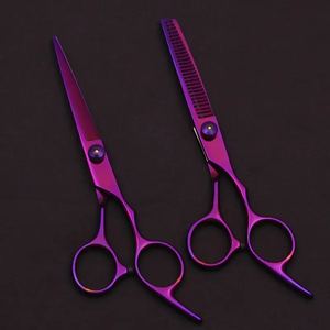 กรรไกรตัดผมสแตนเลสสำหรับมืออาชีพกรรไกรตัดผมสแตนเลสสำหรับร้านเสริมสวยร้านตัดผม - Product Image 4