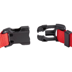 Collares para Perro de Nailon Rojo/Negro, Diseño Duradero, Tamaño Ajustable, Suaves y Cómodos, Estilo de Doble Color, Perfectos para Uso Diario - Product Image 4