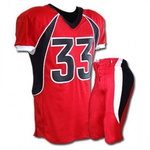 Uniformes de Fútbol Americano Personalizados para Equipos de Club, Uniforme de Bandera con Bordado en Relieve, Conjunto de Ropa de Fútbol Americano, Paquetes de Uniformes 7v7 - Product Image 4