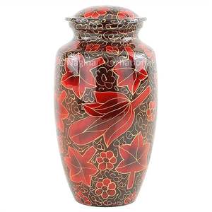 Elegante urna de cremación de aluminio con acabado elegante, ideal para ceremonias tradicionales y conceptos modernos de Diseño de Interiores conmemorativos - Product Image 5