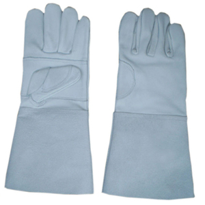 Guantes de soldadura de cuero demandables con protección de mano de alta calidad 100% - Product Image 4