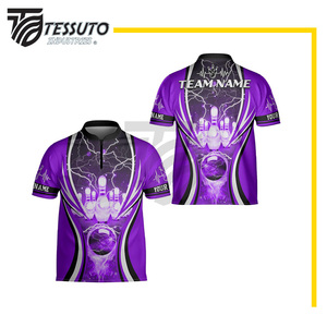 Respirant hommes bols de pelouse uniforme confortable vêtements de Sport Anti-rides prix raisonnable hommes bols de pelouse uniforme avec poids léger - Product Image 5