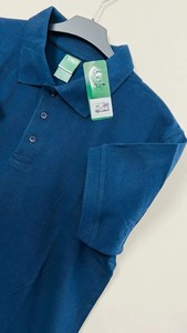 Nouveauté T-shirt pour homme grande taille en coton de haute qualité tricoté à manches courtes col rond décontracté mode étiquettes personnalisées - Product Image 2