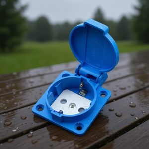 <b>EU</b> <b>Plug</b> Cover Outdoor IP44 Waterproof Socket <b>Adapters</b> & Connectors Product - Product Image 3