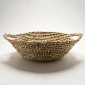 Nouveau design de bol en herbe de mer, accessoires de rangement de cuisine, panier en herbe de mer écologique avec poignées - Product Image 6