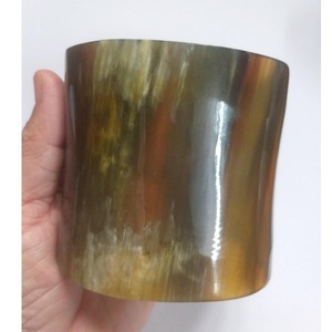 Brazaletes de Cuerno de Búfalo Ecológicos Hechos a Mano, Material Orgánico, Tamaño Personalizado, Joyería Étnica de Moda al por Mayor - Product Image 1