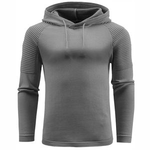 Sweats à capuche d'hiver anti-rides tricotés personnalisés pour hommes et femmes avec motifs imprimés avant et après sweats à capuche - Product Image 5