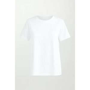 T-shirt Basic con collo da bicicletta a manica corta da donna - Product Image 5