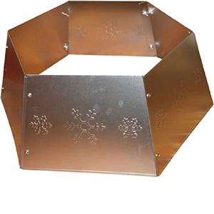 Collier d'arbre en métal pour arbre de noël décoration de la maison ornement de noël artificiel collier d'arbre - Product Image 3