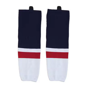 Sublimación Calcetines de hockey sobre hielo Personalizados 100% Poliéster Hombres Calcetines de hockey para el logotipo del equipo Diseño personalizado - Product Image 3