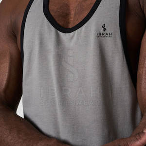 Débardeur de sport décontracté pour homme, tissu léger et confortable, sans manches, adapté à l'entraînement estival et à l'usage quotidien - Product Image 5