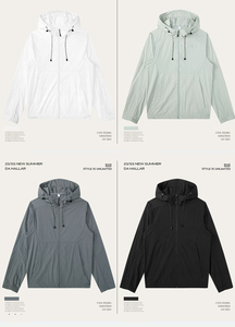 Rash Guard UPF 50 + Chaqueta de protección solar Ligera con capucha Senderismo y pesca Camisa Sudaderas con capucha Sudadera DDP Envío - Product Image 3