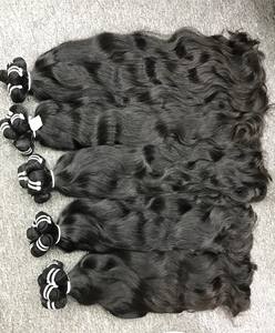 Vente en gros 100% extensions de cheveux humains vierges naturels ondulés bruts non transformés VQ cheveux vendeur vietnamien qualité Stock fermeture de lacet - Product Image 6