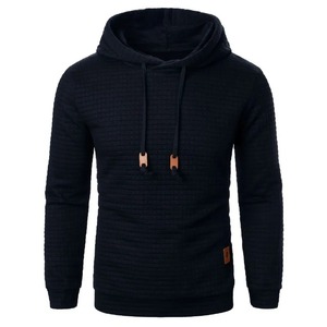 Sudadera con capucha de manga larga para exteriores para hombre, abrigos transpirables de Color sólido para deportes de invierno, ropa de calle, chándal - Product Image 1