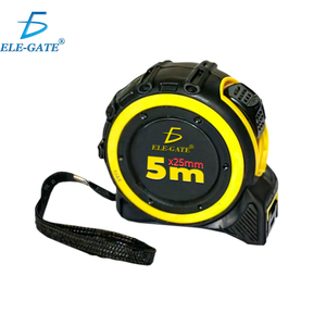 Metro a nastro magnetico bifacciale da 5M con lama in acciaio inossidabile, gancio True Zero, comodo per misurazioni metriche e imperiali - Product Image 1