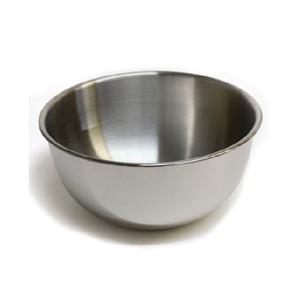 Juego de tazones apilables de acero inoxidable, versátiles, pulidos, para preparar, servir, mezclar, cocinar y preparar comidas en restaurantes. - Product Image 5