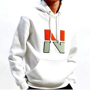 Sweat à capuche personnalisé pour hommes, sweat à capuche d'équipe personnalisé pour les vêtements de travail, les collèges, broderie en chenille, accent en strass, livraison rapide dans le monde entier - Product Image 5