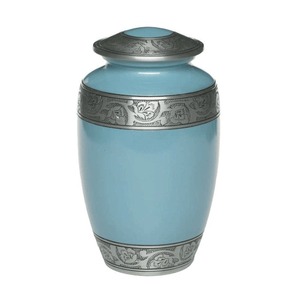 Urne funéraire Rabeh en aluminium, urnes de crémation en métal pour cendres humaines adultes, style américain moderne, durable et design personnalisable - Product Image 6