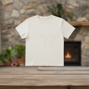 T-Shirt Unisex 210GSM 100% Cotone, Maglietta Casual Oversize con Logo Personalizzato Stampato sul Davanti - Product Image 3