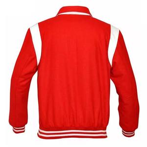 Votre propre Style veste Varisty de bonne qualité en cuir de laine personnalisé à col haut à manches longues vêtements d'hiver vestes décontractées - Product Image 3